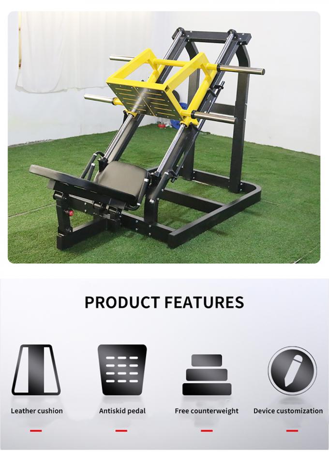 A5 45° Incline Leg Press, Leg Press of Fitness Equipment Gym Equipment